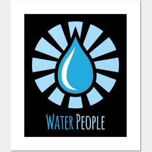 Water People 2 Posters and Art